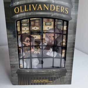 Hallmark Ornaments - Wizarding World Ollivanders Christmas Tree Ornaments 2 Pack